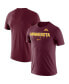 Фото #1 товара Men's Maroon Minnesota Golden Gophers Team Hockey Legend Performance T-shirt