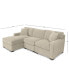 Фото #34 товара Radley 3-Piece Fabric Chaise Sectional Sofa, Created for Macy's