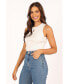 ფოტო #4 პროდუქტის Women's Davie Ribbed Knit Top