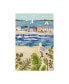 Фото #1 товара Karen Fields 'Birds In Beach Town' Canvas Art - 22" x 32"