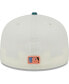 ფოტო #2 პროდუქტის Men's Cream Chicago White Sox Chrome Evergreen 59FIFTY Fitted Hat