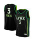 ფოტო #2 პროდუქტის Big Boys and Girls Aerial Powers Black Minnesota Lynx Swingman Player Jersey - Explorer Edition