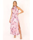 ფოტო #2 პროდუქტის Womens Amelia Halterneck Maxi Dress