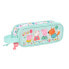 Double Carry-all Peppa Pig Cosy corner Light Blue (21 x 8 x 6 cm)