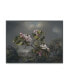 Фото #1 товара Martin Johnson Heade Apple Blossoms and Hummingbird Canvas Art - 15.5" x 21"
