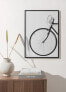 Фото #2 товара Poster Minimal bicycle