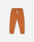 Boy French Terry Pant Spicy Brown - Child