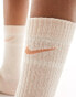 Фото #6 товара Nike 1 pack essentials crew sock in beige