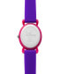 ფოტო #3 პროდუქტის Girl's Disney Encanto Purple Silicone Strap Watch 32mm