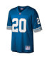 ფოტო #3 პროდუქტის Men's Barry Sanders Blue Detroit Lions Big and Tall 1996 Retired Player Replica Jersey