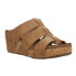 Фото #2 товара Corkys Catch Of The Day Studded Wedge Womens Brown Casual Sandals 41-0353-CARA