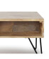 Фото #4 товара Hunter Solid Mango Wood Small Lift Top Coffee Table