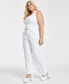 Plus Size High Rise Pleated Wide-Leg Pants, Created for Macy's