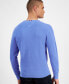 Фото #3 товара Men's Ricecorn Textured-Knit Crewneck Sweater