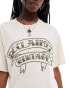 Фото #2 товара Reclaimed Vintage festival unisex t-shirt with embroidery rodeo logo in ecru