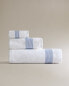 Фото #4 товара Cotton towel with pleated border