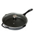 Glass Lid with Stainless Steel Knob for 12" Skillet