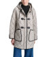 Фото #6 товара Women's Hooded Toggle Quilted Coat