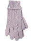 Фото #1 товара Women's Amelia Solid Cable-Knit Gloves