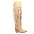 Dingo Witchy Woman Pointed Toe Pull On Womens Beige Casual Boots DI268-SND