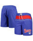 ფოტო #2 პროდუქტის Men's Blue New York Rangers Freestyle Volley Swim Shorts