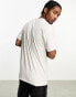 Vans left chest logo t-shirt in off white