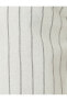 Фото #6 товара Рубашка мужская Koton Классический воротник с коротким рукавом и пуговицами