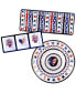 Stars and Stripes Melamine Hostess Set, 3 Piece