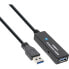 Фото #2 товара InLine USB3.2 Gen.1 Active Repeater Cable Type A male / female - black - 15m