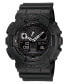 ფოტო #1 პროდუქტის Men's Black Resin Watch, 55mm