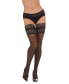 Фото #2 товара Women's French Lace Sheer Thigh High Stockings