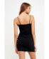 ფოტო #2 პროდუქტის Women's Fitted Mini Dress