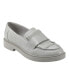 Light Gray- Faux Leather