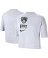 ფოტო #2 პროდუქტის Women's White Brooklyn Nets Essential Boxy T-shirt