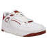 Puma Slipstream Lace Up Mens Burgundy, White Sneakers Casual Shoes 38854905