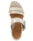 Фото #4 товара Women's Giulia Two Band Wedge Sandals