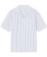 Men's Short Sleeve Seersucker Button-Front Shirt
