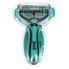 Grooming Kit for Cats and Dogs, Gel Rake & Nail Clipper, Aqua, 1 Gel Rake 1 Nail Clipper
