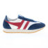 Фото #1 товара Gola Boston 78 CMB108 Mens Blue Suede Lace Up Lifestyle Sneakers Shoes