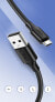 Фото #3 товара Kabel przewód USB - micro USB 2A 2m czarny