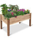 Фото #1 товара Raised Garden Bed Elevated Herb Planter for Growing Fresh Flower