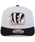 Фото #2 товара Men's White/Black Cincinnati Bengals 2024 NFL Training Camp 9SEVENTY Trucker Hat