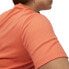 Puma Classics Ribbed Short Sleeve T-Shirt Dress Womens Orange Casual 62140560