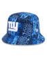 Men's Royal New York Giants Shibori Bucket Hat