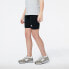 NEW BALANCE Essentials Stacked Logo Cotton Fitted Shorts