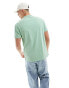 Фото #4 товара Polo Ralph Lauren icon logo heavyweight t-shirt classic oversized fit in light green