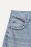 Trf wide-leg high-waist jeans