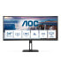 Фото #1 товара AOC V5 CU34V5C/BK - 86.4 cm (34") - 3440 x 1440 pixels - Wide Quad HD - LED - 1 ms - Black