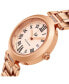 ფოტო #2 პროდუქტის Alexander Watch AD203B-05, Ladies Quartz Date Watch with Rose Gold Tone Stainless Steel Case on Rose Gold Tone Stainless Steel Bracelet