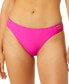 Фото #1 товара Juniors' Strappy-Side Hipster Bikini Bottoms, Created for Macy's